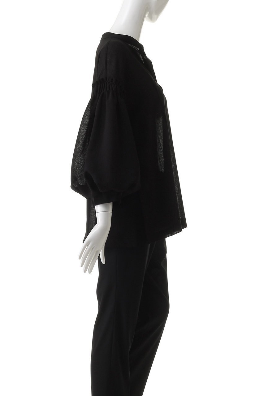 【デイジーリン/DAISY LIN】のBlouse“Sheer Puff Puff” 人気、トレンドファッション・服の通販 founy(ファニー) 　ファッション　Fashion　レディースファッション　WOMEN　トップス・カットソー　Tops/Tshirt　シャツ/ブラウス　Shirts/Blouses　ウォッシャブル　Washable　シアー　Sheer　スリット　Slit　スリーブ　Sleeve　チュール　Tulle　フォルム　Form　フロント　Front　リゾート　Resort　リボン　Ribbon　ロング　Long　エレガント 上品　Elegant　吸水　Water Absorption　other-3|ID: prp329100003418649 ipo3291000000031405130
