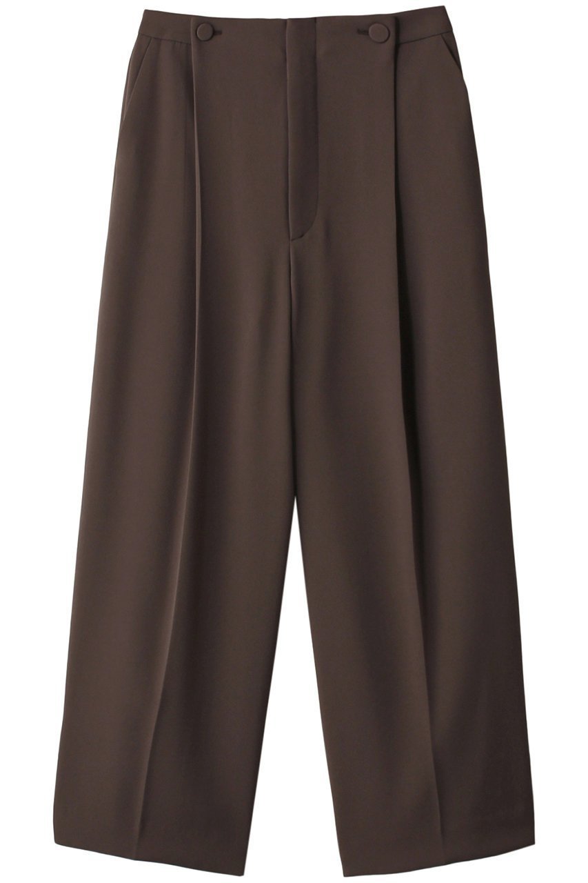 【ベイジ,/BEIGE,】のCINDY(シンディー)/ワイドパンツ インテリア・キッズ・メンズ・レディースファッション・服の通販 founy(ファニー) 　ファッション　Fashion　レディースファッション　Fashion for Women　パンツ　Pants & Trousers　おすすめ　Recommended / Our Picks　ジャケット　Jacket, Outerwear　ストレート　Straight, Straight Cut　セットアップ　Set-Up, Coordinated Outfit　センター　Center, Center Line　フロント　Front, Front Design　ワイド　Wide, Wide Fit　エレガント 上品　Elegant　定番　Standard, Basic Item　Mocha|ID: prp329100003419360 ipo3291000000032829888