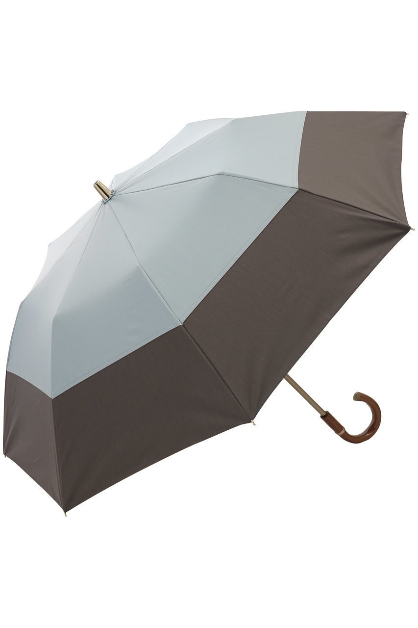 【グレイシー/Gracy】のGRC 晴雨兼用楽折 Tender bicolor インテリア・キッズ・メンズ・レディースファッション・服の通販 founy(ファニー) 　ファッション　Fashion　レディースファッション　Fashion for Women　レイングッズ・傘・晴雨兼用傘　Umbrellas & Rain Gear　ウッド　Wooden Design　スリム　Slim, Slim Fit　ハンカチ　Handkerchief, Hanky　ベーシック　Basic, Essential　傘　Umbrella, Parasol　時計　Watch, Wristwatch　ミネラル×ディープトープ|ID: prp329100003419382 ipo3291000000032847421