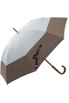 【グレイシー/Gracy】のGRC 晴雨兼用楽折長傘 Tender bicolor ミネラル×ディープトープ|ID:prp329100003419383