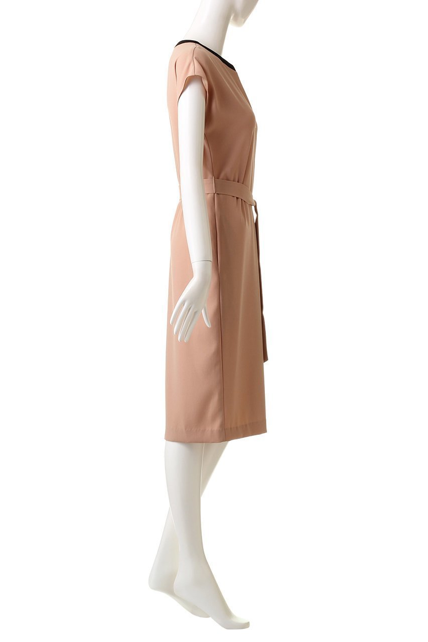 【ベイジ,/BEIGE,】のCINDY(シンディー)/Vネックワンピース 人気、トレンドファッション・服の通販 founy(ファニー) 　ファッション　Fashion　レディースファッション　Fashion for Women　ワンピース　Dresses　チュニック　Tunic Tops & Dresses　おすすめ　Recommended / Our Picks　ジャケット　Jacket, Outerwear　スリット　Slit, Slit Detail　セットアップ　Set-Up, Coordinated Outfit　チュニック　Tunic, Long Top　リボン　Ribbon, Bow　エレガント 上品　Elegant　再入荷　Restock / Back in Stock　定番　Standard, Basic Item　other-3|ID: prp329100003419416 ipo3291000000032902450