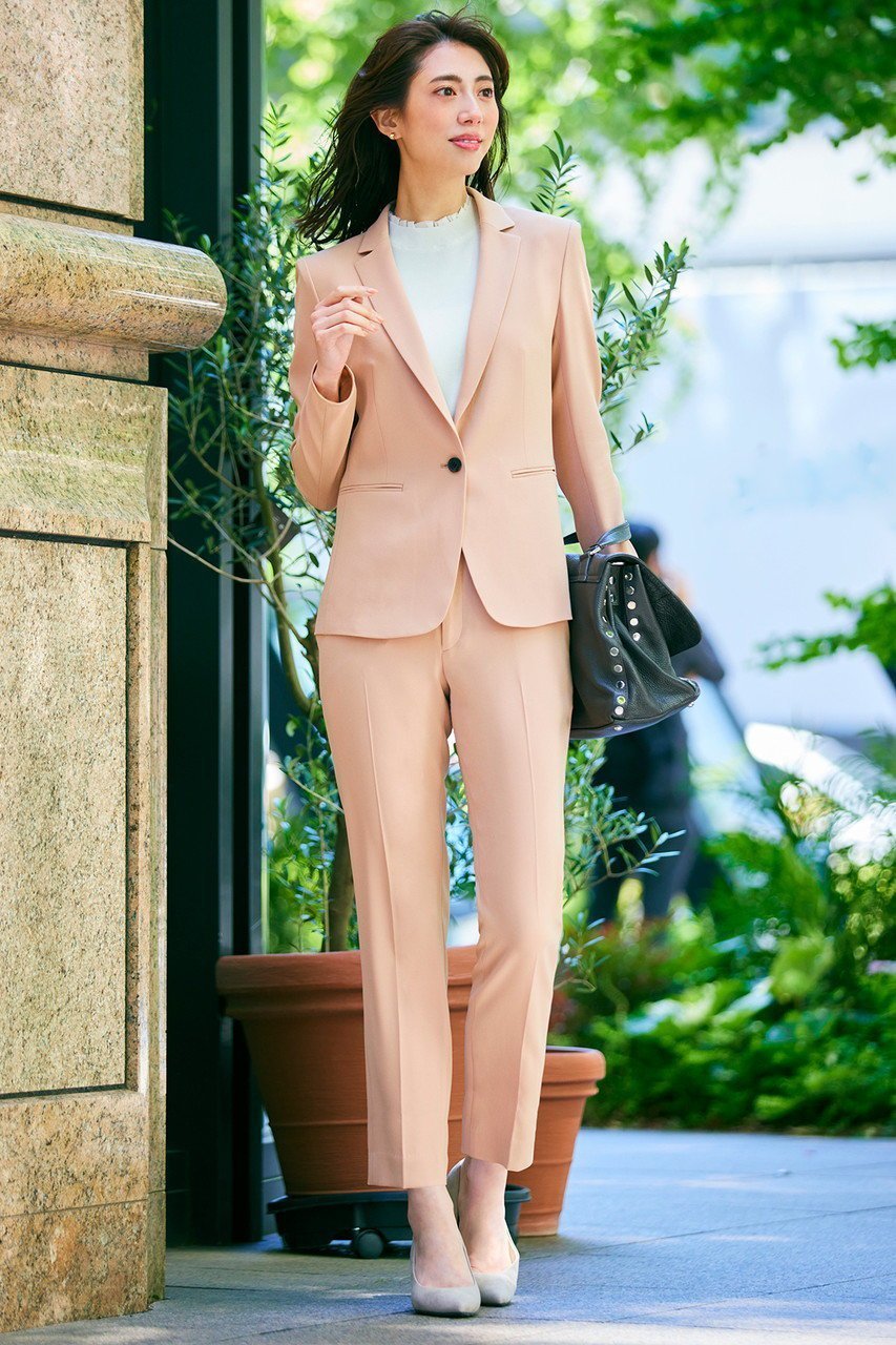 【ベイジ,/BEIGE,】のCINDY(シンディー)/テーラードジャケット 人気、トレンドファッション・服の通販 founy(ファニー) 　ファッション　Fashion　レディースファッション　WOMEN　アウター　Coat Outerwear　ジャケット　Jackets　テーラードジャケット　Tailored Jackets　ジャケット　Jacket　スタイリッシュ　Stylish　ストレッチ　Stretch　パイピング　Piping　エレガント 上品　Elegant　定番　Standard　other-8|ID: prp329100003419418 ipo3291000000031405024