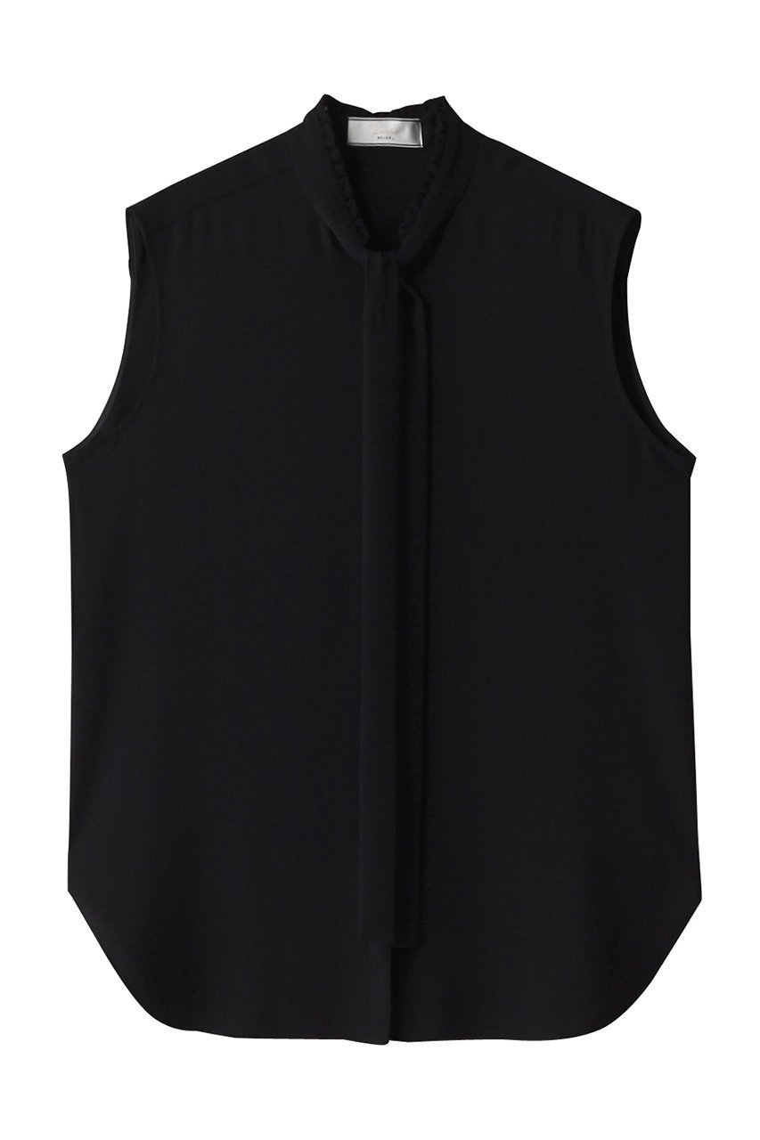 【ベイジ,/BEIGE,】のEVA(エヴァ)/ブラウス インテリア・キッズ・メンズ・レディースファッション・服の通販 founy(ファニー) ファッション Fashion レディースファッション Fashion for Women トップス・カットソー Cut & Sew Tops シャツ・ブラウス・オフィスカジュアル Elegant Blouses & Button-Ups とろみ Fluid, Flowy Fabric ショート Short, Short Length ジョーゼット Georgette, Semi-Sheer Fabric ストレッチ Stretch, Stretchy Fabric スリーブ Sleeve, Long Sleeve / Short Sleeve フリル Frill, Ruffle エレガント 上品 Elegant Black|ID: prp329100003419420 ipo3291000000032912534