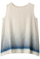 【プリスティン/PRISTINE】のグラデドットノースリーブブラウス 人気、トレンドファッション・服の通販 founy(ファニー) ファッション Fashion レディースファッション Fashion for Women トップス・カットソー Cut & Sew Tops キャミソール&ノースリーブ Camisoles & Sleeveless Tops シャツ・ブラウス・オフィスカジュアル Elegant Blouses & Button-Ups おすすめ Recommended / Our Picks グラデーション Gradient, Ombre ドット Polka Dot, Dot Pattern ノースリーブ Sleeveless, No-Sleeve ボトム Bottoms, Lower Wear リネン Linen, Linen Fabric thumbnail ブルー|ID: prp329100003419449 ipo3291000000036878230