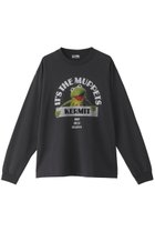 【カバナ/Cabana】の【Kermit the Frog】IT S THE MUPPETS Tシャツ ブラック|ID:prp329100003419450