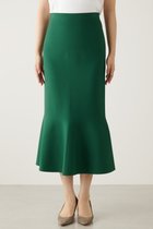 【ウィムガゼット/Whim Gazette】の裾デザインニットスカート グリーン|ID:prp329100003420506