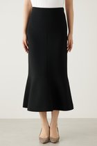 【ウィムガゼット/Whim Gazette】の裾デザインニットスカート ブラック|ID:prp329100003420506