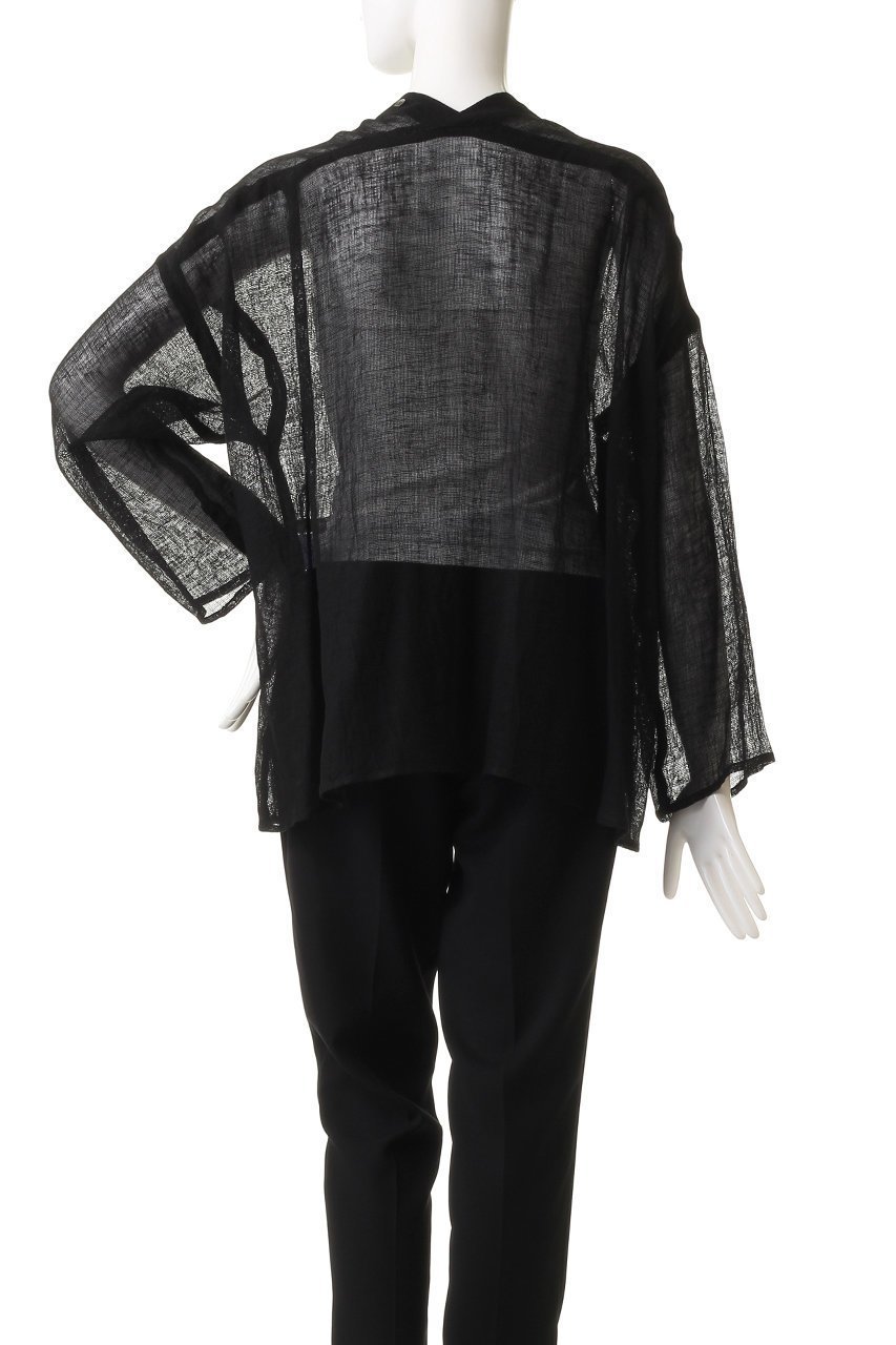 【エリオポール/heliopole】のCRUNCHY LINEN Vネックシャツ 人気、トレンドファッション・服の通販 founy(ファニー) 　ファッション　Fashion　レディースファッション　Fashion for Women　トップス・カットソー　Cut & Sew Tops　シャツ・ブラウス・オフィスカジュアル　Elegant Blouses & Button-Ups　Vネックトップス　V-Neck Tops / V-Cut Neckline Shirts　シアー　Sheer, See-Through　スリーブ　Sleeve, Long Sleeve / Short Sleeve　トレンド　Trend, Trending Now　リネン　Linen, Linen Fabric　ロング　Long, Long-Length　other-4|ID: prp329100003422201 ipo3291000000036842824