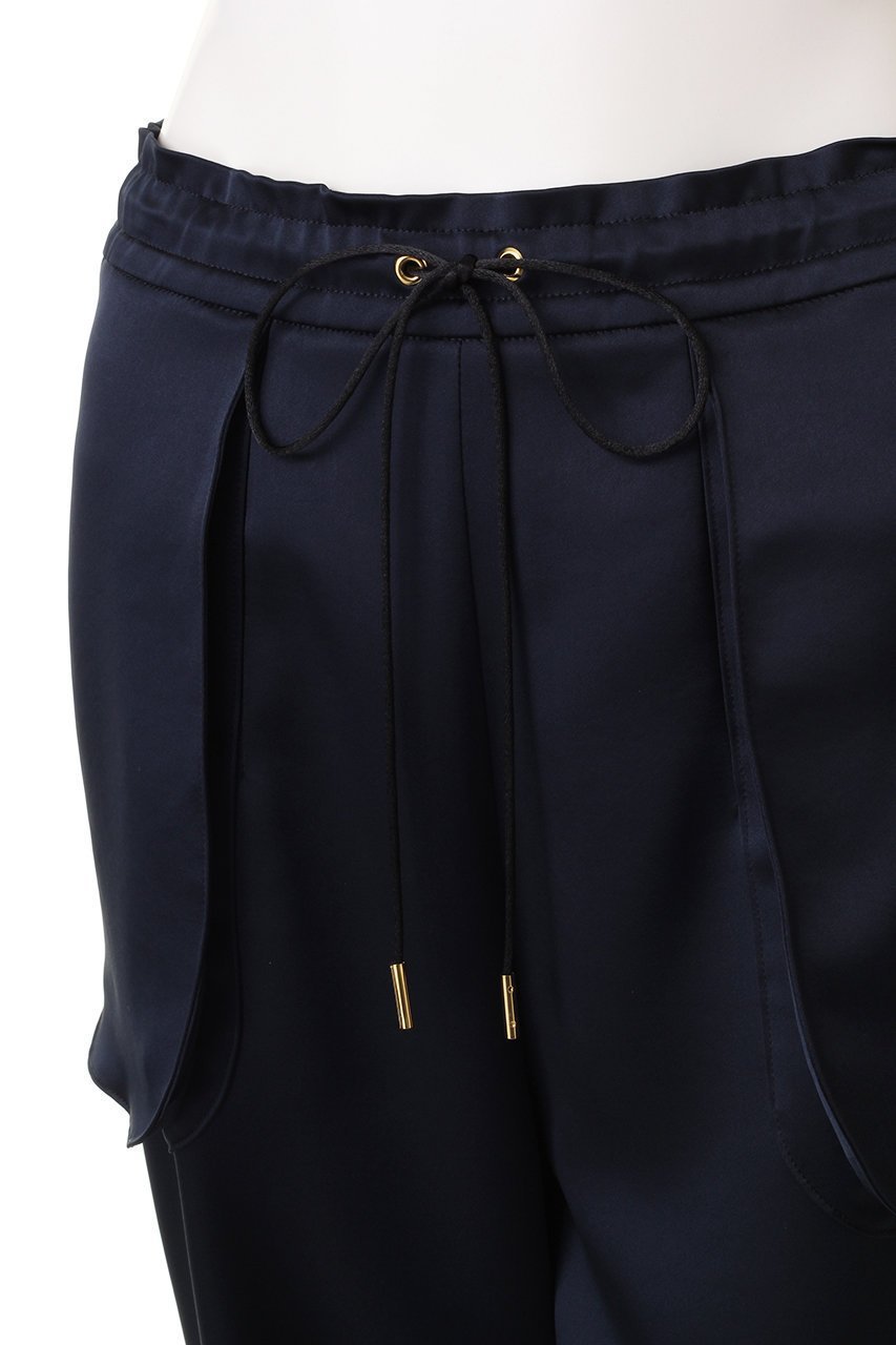 【アルアバイル/allureville】のサテンイージーパンツ 人気、トレンドファッション・服の通販 founy(ファニー) 　ファッション　Fashion　レディースファッション　Fashion for Women　パンツ　Pants & Trousers　おすすめ　Recommended / Our Picks　セットアップ　Set-Up, Coordinated Outfit　ドレープ　Drape, Draping Fabric　パッチ　Patch, Appliqué　ポケット　Pocket, Pocket Detail　other-5|ID: prp329100003422216 ipo3291000000032829937