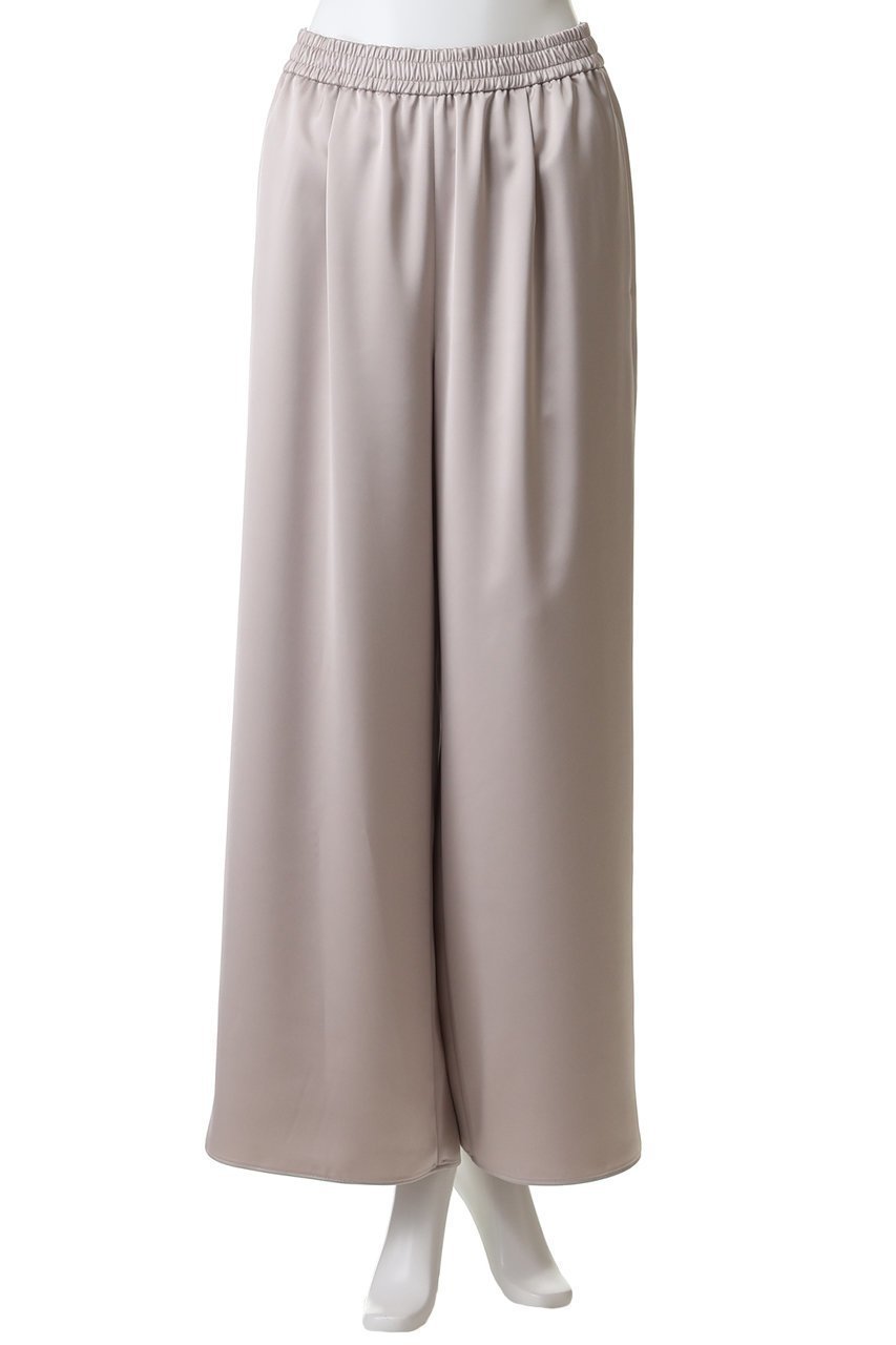 【アルアバイル/allureville】のサテンイージーパンツ 人気、トレンドファッション・服の通販 founy(ファニー) 　ファッション　Fashion　レディースファッション　Fashion for Women　パンツ　Pants & Trousers　おすすめ　Recommended / Our Picks　とろみ　Fluid, Flowy Fabric　サテン　Satin, Glossy Fabric　シンプル　Simple, Minimal　ジャケット　Jacket, Outerwear　セットアップ　Set-Up, Coordinated Outfit　タンク　Tank Top, Sleeveless Top　再入荷　Restock / Back in Stock　other-2|ID: prp329100003422216 ipo3291000000036163571