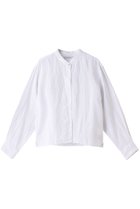 【エリオポール/heliopole】のリネンショートシャツ 人気、トレンドファッション・服の通販 founy(ファニー) ファッション Fashion レディースファッション Fashion for Women トップス・カットソー Cut & Sew Tops シャツ・ブラウス・オフィスカジュアル Elegant Blouses & Button-Ups ショート Short, Short Length シンプル Simple, Minimal スリーブ Sleeve, Long Sleeve / Short Sleeve トレンド Trend, Trending Now リネン Linen, Linen Fabric thumbnail ホワイト|ID: prp329100003422226 ipo3291000000035824056