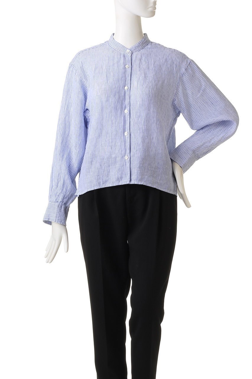 【エリオポール/heliopole】のリネンショートシャツ 人気、トレンドファッション・服の通販 founy(ファニー) ファッション Fashion レディースファッション Fashion for Women トップス・カットソー Cut & Sew Tops シャツ・ブラウス・オフィスカジュアル Elegant Blouses & Button-Ups ショート Short, Short Length シンプル Simple, Minimal スリーブ Sleeve, Long Sleeve / Short Sleeve トレンド Trend, Trending Now リネン Linen, Linen Fabric other-2|ID: prp329100003422226 ipo3291000000035824059