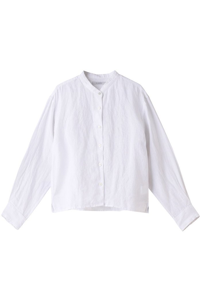 【エリオポール/heliopole】のリネンショートシャツ インテリア・キッズ・メンズ・レディースファッション・服の通販 founy(ファニー) https://founy.com/ ファッション Fashion レディースファッション Fashion for Women トップス・カットソー Cut & Sew Tops シャツ・ブラウス・オフィスカジュアル Elegant Blouses & Button-Ups ショート Short, Short Length シンプル Simple, Minimal スリーブ Sleeve, Long Sleeve / Short Sleeve トレンド Trend, Trending Now リネン Linen, Linen Fabric |ID: prp329100003422226 ipo3291000000036402682