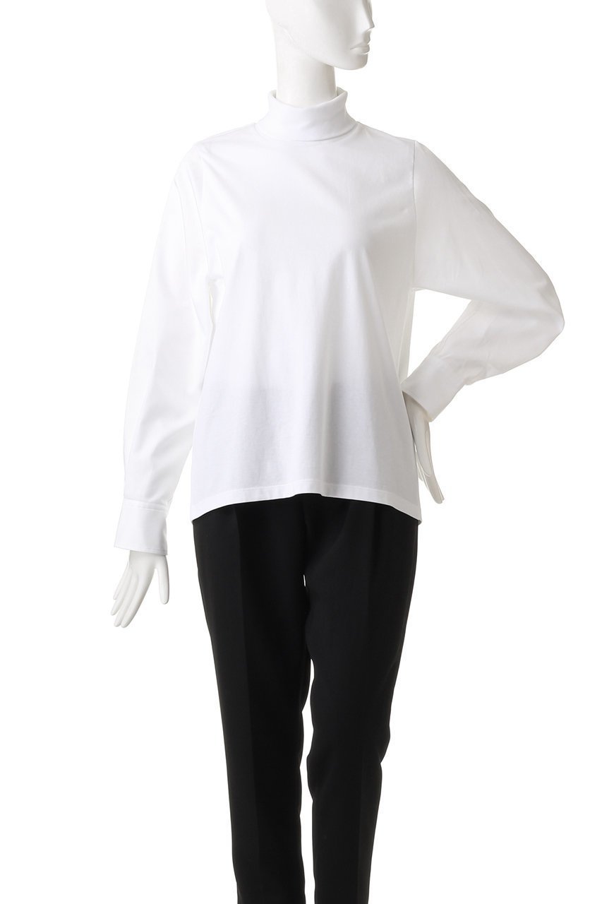 【コルピエロ/Col Pierrot】のタートルネックコンビネーションプルオーバー 人気、トレンドファッション・服の通販 founy(ファニー) 　ファッション　Fashion　レディースファッション　WOMEN　トップス・カットソー　Tops/Tshirt　シャツ/ブラウス　Shirts/Blouses　ロング / Tシャツ　T-Shirts　プルオーバー　Pullover　カットソー　Cut and Sewn　タートルネック　Turtleneck　インナー　Inner　カットソー　Cut And Sew　カフス　Cuffs　スリーブ　Sleeve　タートルネック　Turtleneck　ロング　Long　エレガント 上品　Elegant　A/W・秋冬　Aw・Autumn/Winter・Fw・Fall-Winter　other-2|ID: prp329100003422230 ipo3291000000031404802