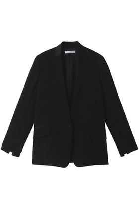 【コルピエロ/Col Pierrot】 ブラックシングルジャケット人気、トレンドファッション・服の通販 founy(ファニー) ファッション Fashion レディースファッション Fashion for Women アウター Coat / Outerwear Collection レディースジャケット・軽アウター Jackets インナー Innerwear サテン Satin, Glossy Fabric シンプル Simple, Minimal ジャケット Jacket, Outerwear ジョーゼット Georgette, Semi-Sheer Fabric ビジネス 仕事 通勤 Business / Work / Commuting |ID:prp329100003422236