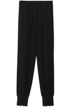 【コルピエロ/Col Pierrot】の裾リブパンツ 人気、トレンドファッション・服の通販 founy(ファニー) ファッション Fashion レディースファッション Fashion for Women パンツ Pants & Trousers シンプル Simple, Minimal ジョーゼット Georgette, Semi-Sheer Fabric トレンド Trend, Trending Now リラックス Relax, Relaxed Fit 旅行 Travel thumbnail ブラック|ID: prp329100003422237 ipo3291000000036097008