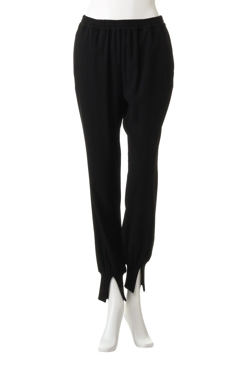 【コルピエロ/Col Pierrot】の裾リブパンツ 人気、トレンドファッション・服の通販 founy(ファニー) 　ファッション　Fashion　レディースファッション　Fashion for Women　パンツ　Pants & Trousers　シンプル　Simple, Minimal　ジョーゼット　Georgette, Semi-Sheer Fabric　トレンド　Trend, Trending Now　リラックス　Relax, Relaxed Fit　旅行　Travel　other-2|ID: prp329100003422237 ipo3291000000036165865