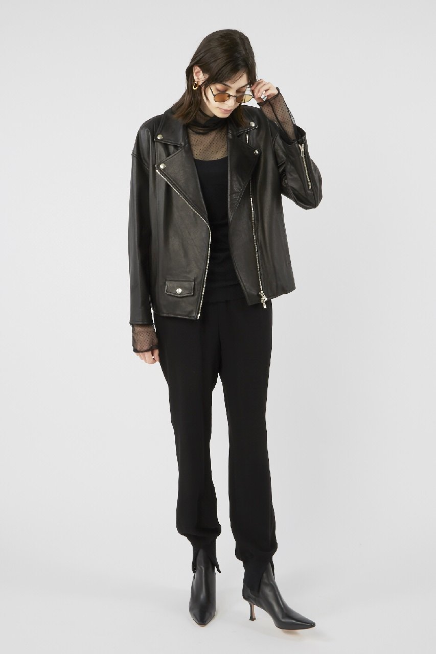 【コルピエロ/Col Pierrot】の裾リブパンツ 人気、トレンドファッション・服の通販 founy(ファニー) 　ファッション　Fashion　レディースファッション　Fashion for Women　パンツ　Pants & Trousers　シンプル　Simple, Minimal　ジョーゼット　Georgette, Semi-Sheer Fabric　トレンド　Trend, Trending Now　リラックス　Relax, Relaxed Fit　旅行　Travel　other-6|ID: prp329100003422237 ipo3291000000036165871