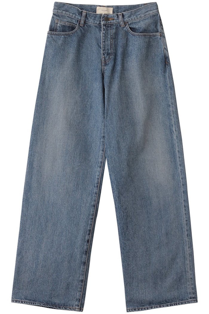 【ザ ロウ/THE ROW】のEGLITTA JEAN インテリア・キッズ・メンズ・レディースファッション・服の通販 founy(ファニー) https://founy.com/ ファッション Fashion レディースファッション Fashion for Women パンツ Pants & Trousers デニムパンツ・ジーンズ・美脚デニム Denim Jeans & Pants ストレート Straight, Straight Cut デニム Denim, Jeans Material |ID: prp329100003422241 ipo3291000000036100349