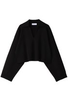 【リムアーク/RIM.ARK】のSmooth touch skipper knit tops/トップス ブラック|ID:prp329100003425483