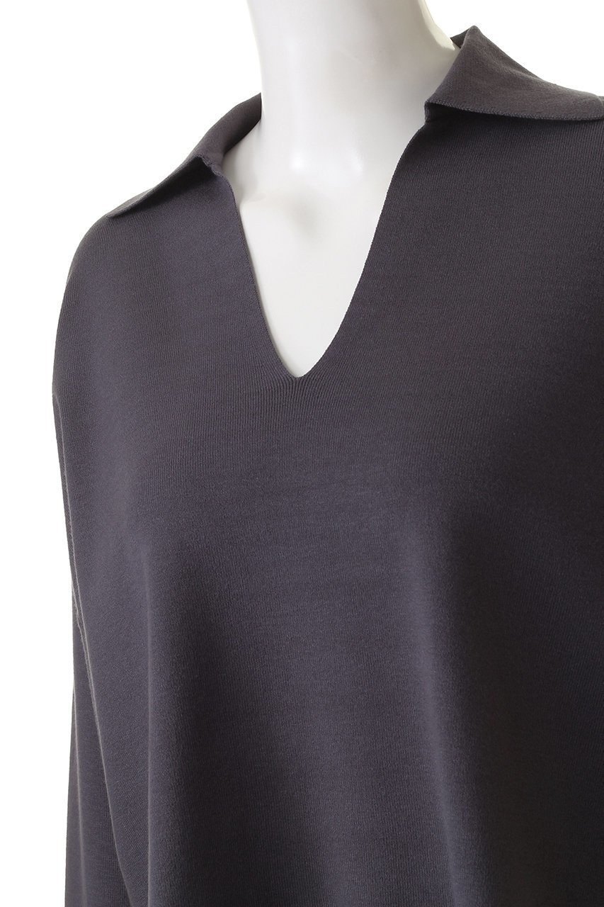 【リムアーク/RIM.ARK】のSmooth touch skipper knit tops/トップス 人気、トレンドファッション・服の通販 founy(ファニー) 　ファッション　Fashion　レディースファッション　Fashion for Women　トップス・カットソー　Cut & Sew Tops　ニット　Knit Tops & Sweaters　カジュアルプルオーバー・ニットトップス　Pullovers & Knit Tops / Casual Pullovers　ショート　Short, Short Length　シンプル　Simple, Minimal　エレガント 上品　Elegant　other-5|ID: prp329100003425483 ipo3291000000032962514