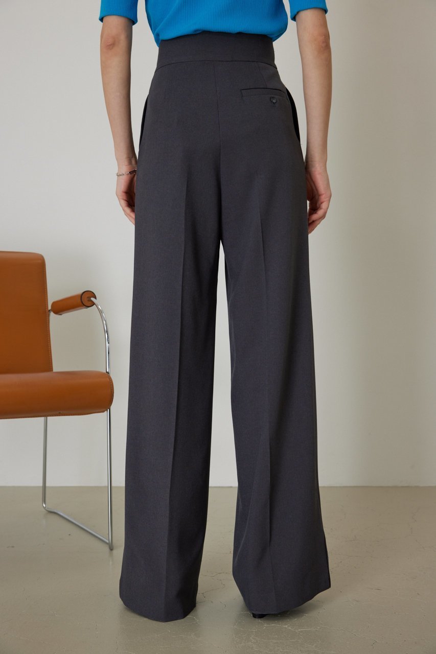 【リムアーク/RIM.ARK】のWide waist stitch PT/パンツ 人気、トレンドファッション・服の通販 founy(ファニー) 　ファッション　Fashion　レディースファッション　Fashion for Women　パンツ　Pants & Trousers　おすすめ　Recommended / Our Picks　コンパクト　Compact, Small Size　メランジ　Melange, Mixed Yarn　リラックス　Relax, Relaxed Fit　other-6|ID: prp329100003425500 ipo3291000000035419583