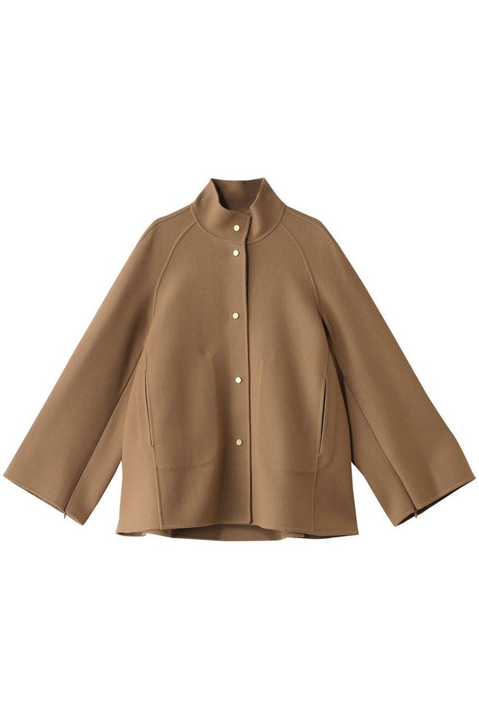 【デザイン ワークス/DESIGN WORKS】のケープコート インテリア・キッズ・メンズ・レディースファッション・服の通販 founy(ファニー) https://founy.com/ ファッション Fashion レディースファッション Fashion for Women アウター Coat / Outerwear Collection コート・ロングコート・ピーコート Long Coats, Peacoats & More おすすめ Recommended / Our Picks エレガント 上品 Elegant ショート Short, Short Length フレア Flare, Flared フロント Front, Front Design ポンチョ Poncho, Cape Style |ID: prp329100003427916 ipo3291000000032940985