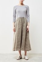 【プレインピープル/PLAIN PEOPLE】のドッキングワンピース 人気、トレンドファッション・服の通販 founy(ファニー) ファッション Fashion レディースファッション WOMEN ワンピース Dress チュニック Tunic コンビ Combination チュニック Tunic ドッキング Docking ロング Long thumbnail グレー|ID: prp329100003428076 ipo3291000000026993332