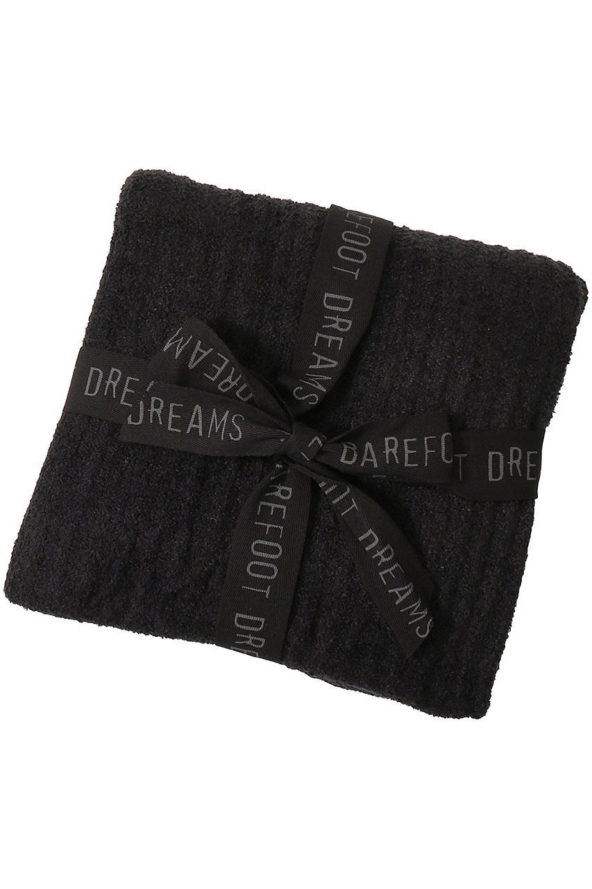【ベアフット ドリームズ/BAREFOOT DREAMS】の【UNISEX】【EXCLUSIVE】コージーシックライト リブブランケット インテリア・キッズ・メンズ・レディースファッション・服の通販 founy(ファニー) 　ファッション　Fashion　レディースファッション　Fashion for Women　ユニセックス　Unisex, Genderless　なめらか　Smooth, Silky Texture　コンパクト　Compact, Small Size　シンプル　Simple, Minimal　ブランケット　Blanket, Throw Blanket　吸水　Absorbent, Quick-Dry　定番　Standard, Basic Item　ブラック|ID: prp329100003428140 ipo3291000000033666501