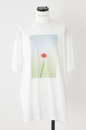 【ナゴンスタンス/nagonstans】のPraying with Flowers T/SH Tシャツ 人気、トレンドファッション・服の通販 founy(ファニー) ファッション Fashion レディースファッション WOMEN トップス・カットソー Tops/Tshirt シャツ/ブラウス Shirts/Blouses ロング / Tシャツ T-Shirts カットソー Cut and Sewn ショート Short スリーブ Sleeve フラワー Flower プリント Print 定番 Standard |ID:prp329100003430938