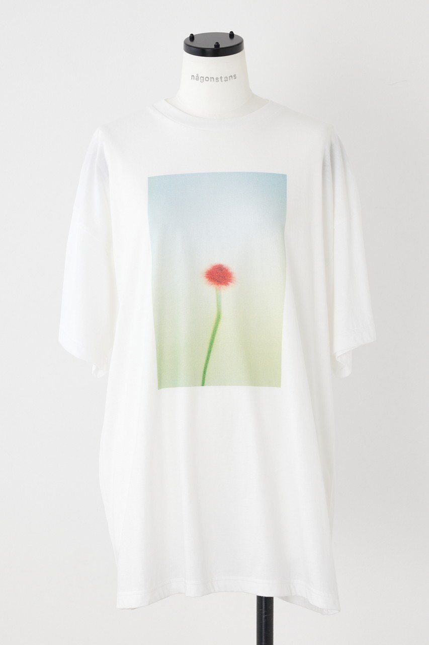 【ナゴンスタンス/nagonstans】のPraying with Flowers T/SH Tシャツ インテリア・キッズ・メンズ・レディースファッション・服の通販 founy(ファニー) 　ファッション　Fashion　レディースファッション　WOMEN　トップス・カットソー　Tops/Tshirt　シャツ/ブラウス　Shirts/Blouses　ロング / Tシャツ　T-Shirts　カットソー　Cut and Sewn　ショート　Short　スリーブ　Sleeve　フラワー　Flower　プリント　Print　定番　Standard　Zucchini|ID: prp329100003430938 ipo3291000000022747310