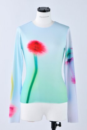 【ナゴンスタンス/nagonstans】のPraying with Flowers ロングスリーブ 人気、トレンドファッション・服の通販 founy(ファニー) ファッション Fashion レディースファッション Fashion for Women トップス・カットソー Cut & Sew Tops シャツ・ブラウス・オフィスカジュアル Elegant Blouses & Button-Ups ロングTシャツ・Tシャツ Longline T-Shirts & Tees カットソー・ベーシックTシャツ Cut-and-Sewn Tops / Stretch Tees & Basics おすすめ Recommended / Our Picks スリーブ Sleeve, Long Sleeve / Short Sleeve ミックス Mix, Mixed Style ロング Long, Long-Length |ID:prp329100003430939