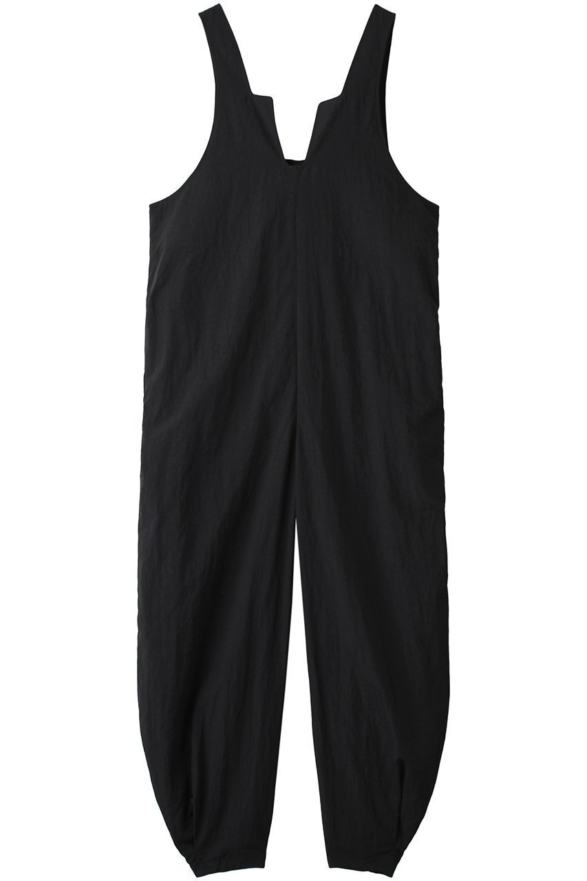 【ナゴンスタンス/nagonstans】のタスランウェザー コクーンサロペット インテリア・キッズ・メンズ・レディースファッション・服の通販 founy(ファニー) 　ファッション　Fashion　レディースファッション　Fashion for Women　パンツ　Pants & Trousers　インナー　Innerwear　カッティング　Cutting Detail　リラックス　Relax, Relaxed Fit　Black|ID: prp329100003430943 ipo3291000000032829487