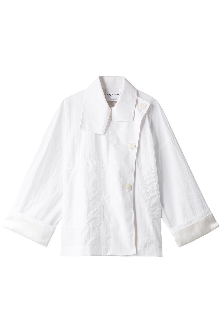 【ナゴンスタンス/nagonstans】のライトシェルタフタ Light JK/ジャケット インテリア・キッズ・メンズ・レディースファッション・服の通販 founy(ファウニー) 　ファッション　Fashion　レディースファッション　Fashion for Women　アウター　Coat / Outerwear Collection　レディースジャケット・軽アウター　Jackets　アシンメトリー　Asymmetrical Style　ジャケット　Jacket, Outerwear　ポケット　Pocket, Pocket Detail　リラックス　Relax, Relaxed Fit　ワイド　Wide, Wide Fit　夏　Summer　秋　Autumn　羽織　Haori, Light Jacket　Salt|ID: prp329100003430946 ipo3291000000036759295