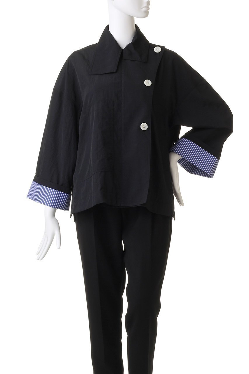 【ナゴンスタンス/nagonstans】のタスランウェザー Light JK/ジャケット 人気、トレンドファッション・服の通販 founy(ファニー) 　ファッション　Fashion　レディースファッション　Fashion for Women　アウター　Coat / Outerwear Collection　レディースジャケット・軽アウター　Jackets　アシンメトリー　Asymmetrical Style　ジャケット　Jacket, Outerwear　ポケット　Pocket, Pocket Detail　リラックス　Relax, Relaxed Fit　ワイド　Wide, Wide Fit　夏　Summer　秋　Autumn　羽織　Haori, Light Jacket　other-2|ID: prp329100003430947 ipo3291000000035655299