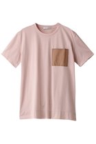 【ベイジ,/BEIGE,】のMOULINS(ムーラン)/ポケットTシャツ Nude×Tan|ID:prp329100003430995