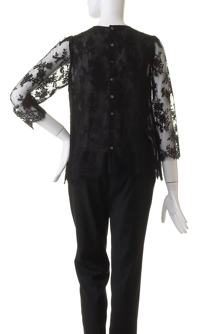 【ビリティス ディセッタン/Bilitis dix-sept ans】のリバーレースブラウス 人気、トレンドファッション・服の通販 founy(ファニー) 　ファッション　Fashion　レディースファッション　Fashion for Women　トップス・カットソー　Cut & Sew Tops　シャツ・ブラウス・オフィスカジュアル　Elegant Blouses & Button-Ups　アンティーク　Antique-Inspired　スカラップ　Scallop, Scalloped Edge　スリーブ　Sleeve, Long Sleeve / Short Sleeve　レース　Lace, Lace Fabric　ロング　Long, Long-Length　エレガント 上品　Elegant　other-4|ID: prp329100003441450 ipo3291000000035823151