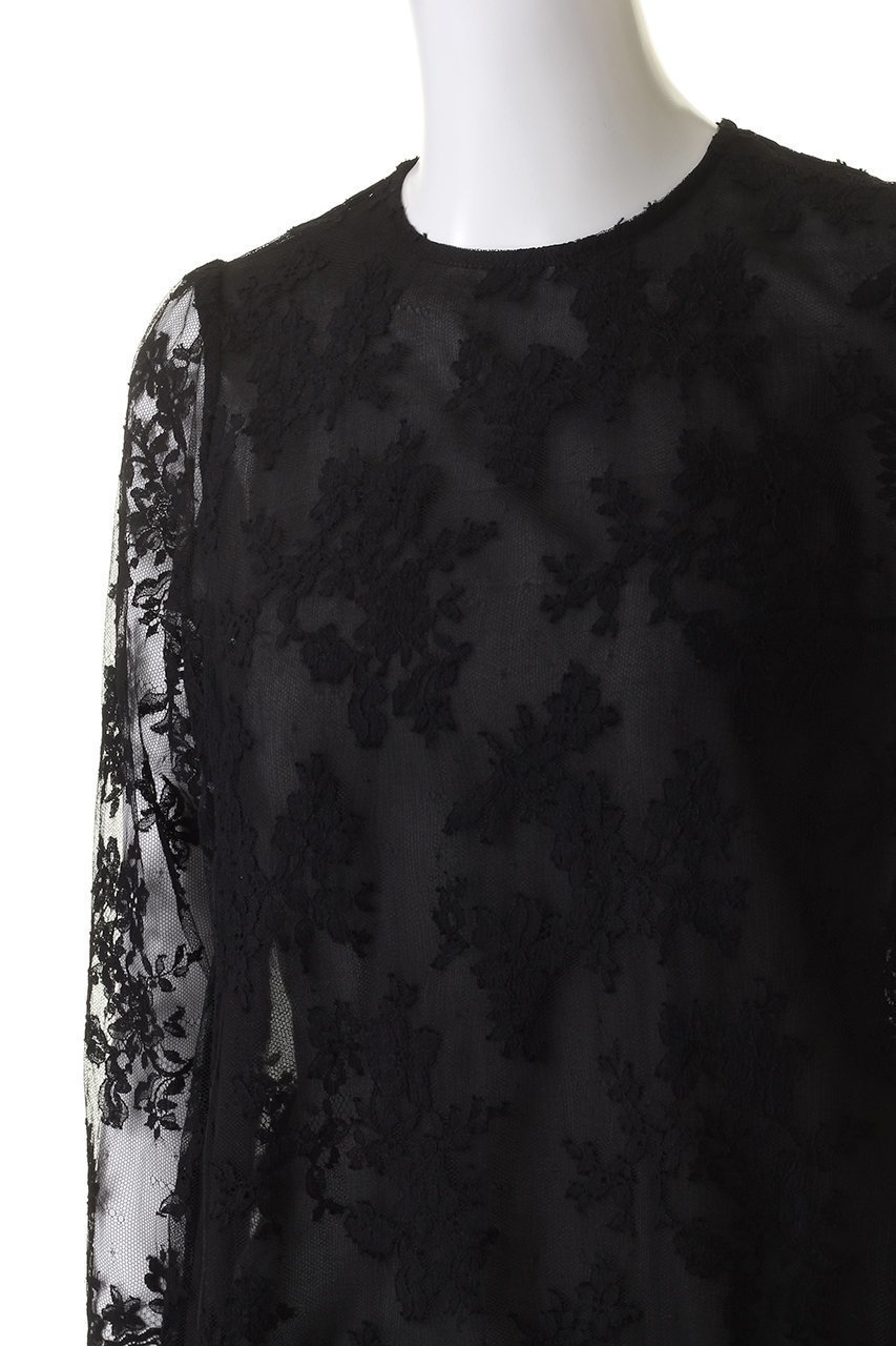 【ビリティス ディセッタン/Bilitis dix-sept ans】のリバーレースブラウス 人気、トレンドファッション・服の通販 founy(ファニー) 　ファッション　Fashion　レディースファッション　Fashion for Women　トップス・カットソー　Cut & Sew Tops　シャツ・ブラウス・オフィスカジュアル　Elegant Blouses & Button-Ups　アンティーク　Antique-Inspired　スカラップ　Scallop, Scalloped Edge　スリーブ　Sleeve, Long Sleeve / Short Sleeve　レース　Lace, Lace Fabric　ロング　Long, Long-Length　エレガント 上品　Elegant　other-5|ID: prp329100003441450 ipo3291000000035823152