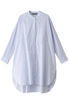 【ミズイロ インド/mizuiro ind】のstand collar long shirt シャツ ライトブルー|ID:prp329100003443672