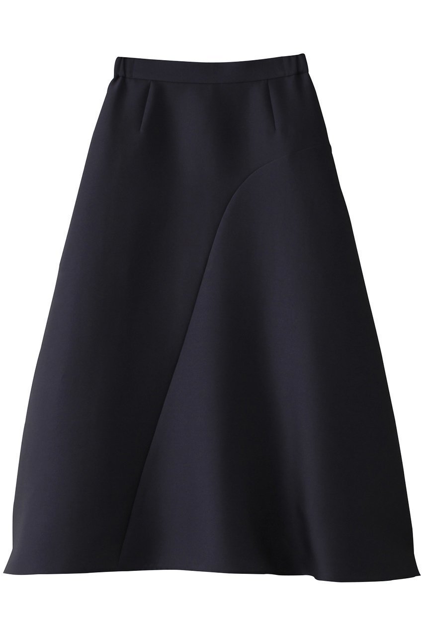 【エムダブリュー/MW】のサテンボリューム スカート インテリア・キッズ・メンズ・レディースファッション・服の通販 founy(ファニー) ファッション Fashion レディースファッション Fashion for Women スカート Skirts アシンメトリー Asymmetrical Style サテン Satin, Glossy Fabric フレア Flare, Flared ネイビー|ID: prp329100003445483 ipo3291000000035813897