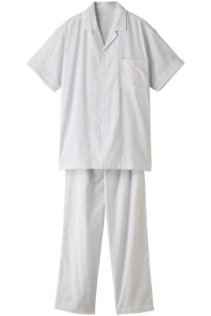 【キッドブルー/KID BLUE / MEN】の【MEN】23KBガーゼストライプパジャマ インテリア・キッズ・メンズ・レディースファッション・服の通販 founy(ファニー) https://founy.com/ ファッション Fashion メンズファッション Fashion for Men ストライプ Stripe, Striped Pattern ダブル Double, Double-Breasted パジャマ Pajamas, Sleepwear 再入荷 Restock / Back in Stock 定番 Standard, Basic Item |ID: prp329100003445502 ipo3291000000032834538