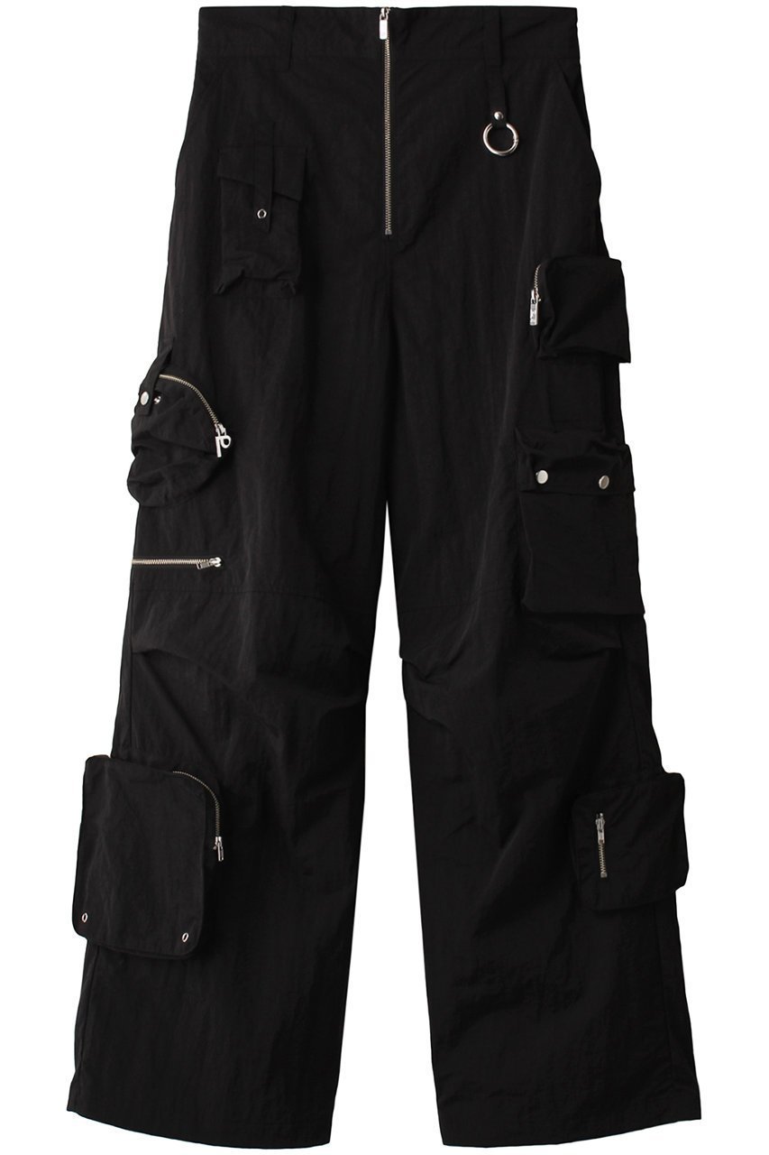 【プランク プロジェクト/PRANK PROJECT】のメニーポケットカーゴパンツ / Many Pockets Cargo Pants インテリア・キッズ・メンズ・レディースファッション・服の通販 founy(ファニー) 　ファッション　Fashion　レディースファッション　WOMEN　パンツ　Pants　カーゴパンツ　Cargo Pants　ジップ　Zip　ポケット　Pocket　ランダム　Random　BLK(ブラック)|ID: prp329100003447821 ipo3291000000022829781