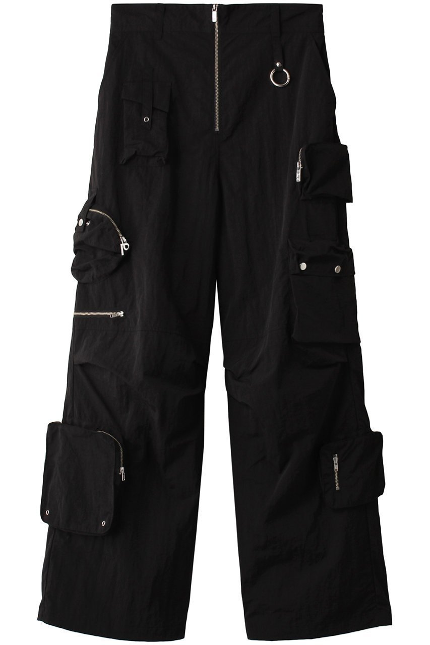 【プランク プロジェクト/PRANK PROJECT】のメニーポケットカーゴパンツ / Many Pockets Cargo Pants インテリア・キッズ・メンズ・レディースファッション・服の通販 founy(ファニー) 　ファッション　Fashion　レディースファッション　Fashion for Women　パンツ　Pants & Trousers　カーゴパンツ　Cargo Pants, Utility Pants　ジップ　Zip, Zipper　ポケット　Pocket, Pocket Detail　ランダム　Random, Irregular　BLK(ブラック)|ID: prp329100003447821 ipo3291000000032829980