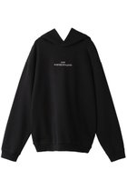 【メゾン マルジェラ/MAISON MARGIELA / MEN】の【MEN】ロゴフーディースウェット ブラック/ホワイトエンブロイダリー|ID: prp329100003449944 ipo3291000000032851823