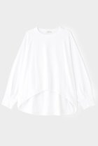 【ル フィル/LE PHIL】のコンパクト裏毛ショートプルオーバー ホワイト|ID: prp329100003449975 ipo3291000000035940118