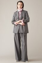 【マルティニーク/martinique】のベルトタックパンツ(セットアップ対応可) 人気、トレンドファッション・服の通販 founy(ファニー) ファッション Fashion レディースファッション Fashion for Women セットアップ Matching Sets レディースパンツ・ボトムス Pants & Trousers / Bottoms ベルト&ウエストマーク Belts & Waist Accessories パンツ Pants & Trousers おすすめ Recommended / Our Picks イタリア Italy セットアップ Set-Up, Coordinated Outfit thumbnail グレー|ID: prp329100003450002 ipo3291000000032919796