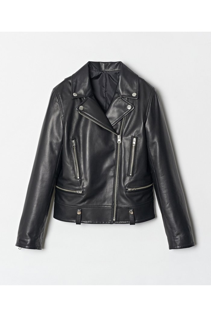 【アルアバイル/allureville】のシープレザーライダース インテリア・キッズ・メンズ・レディースファッション・服の通販 founy(ファニー) https://founy.com/ ファッション Fashion レディースファッション Fashion for Women アウター Coat / Outerwear Collection レディースジャケット・軽アウター Jackets ライダースジャケット / レザースタイル Riders Jackets & Biker Style インナー Innerwear コンパクト Compact, Small Size サテン Satin, Glossy Fabric ジャケット Jacket, Outerwear パターン Pattern, Design Print ベーシック Basic, Essential ライダースジャケット Riders, Biker Jacket エレガント 上品 Elegant |ID: prp329100003450052 ipo3291000000036065057
