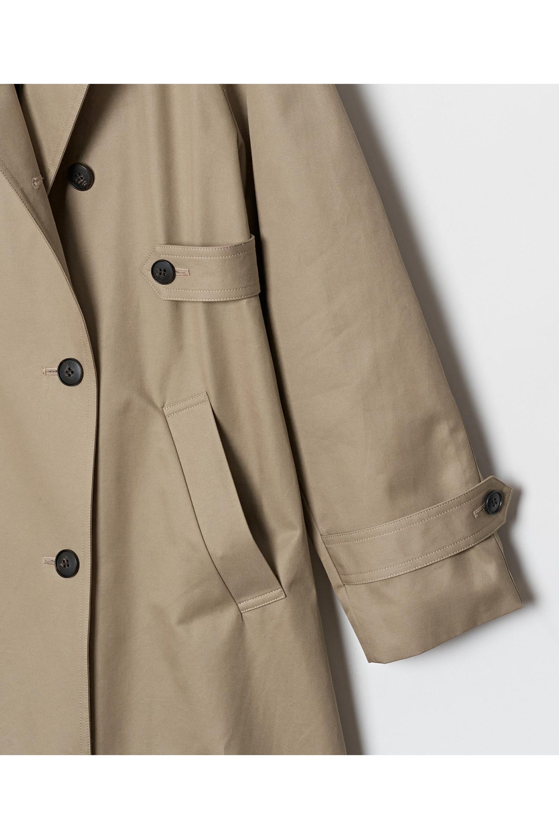【アルアバイル/allureville】のFINXギャバトレンチコート 人気、トレンドファッション・服の通販 founy(ファニー) 　ファッション　Fashion　レディースファッション　Fashion for Women　アウター　Coat / Outerwear Collection　コート・ロングコート・ピーコート　Long Coats, Peacoats & More　トレンチコート / 春秋の定番アウター　Trench Coats　ドレス　Dress, One-Piece　バランス　Balance, Style Balance　フロント　Front, Front Design　ロング　Long, Long-Length　再入荷　Restock / Back in Stock　other-3|ID: prp329100003450053 ipo3291000000032928564