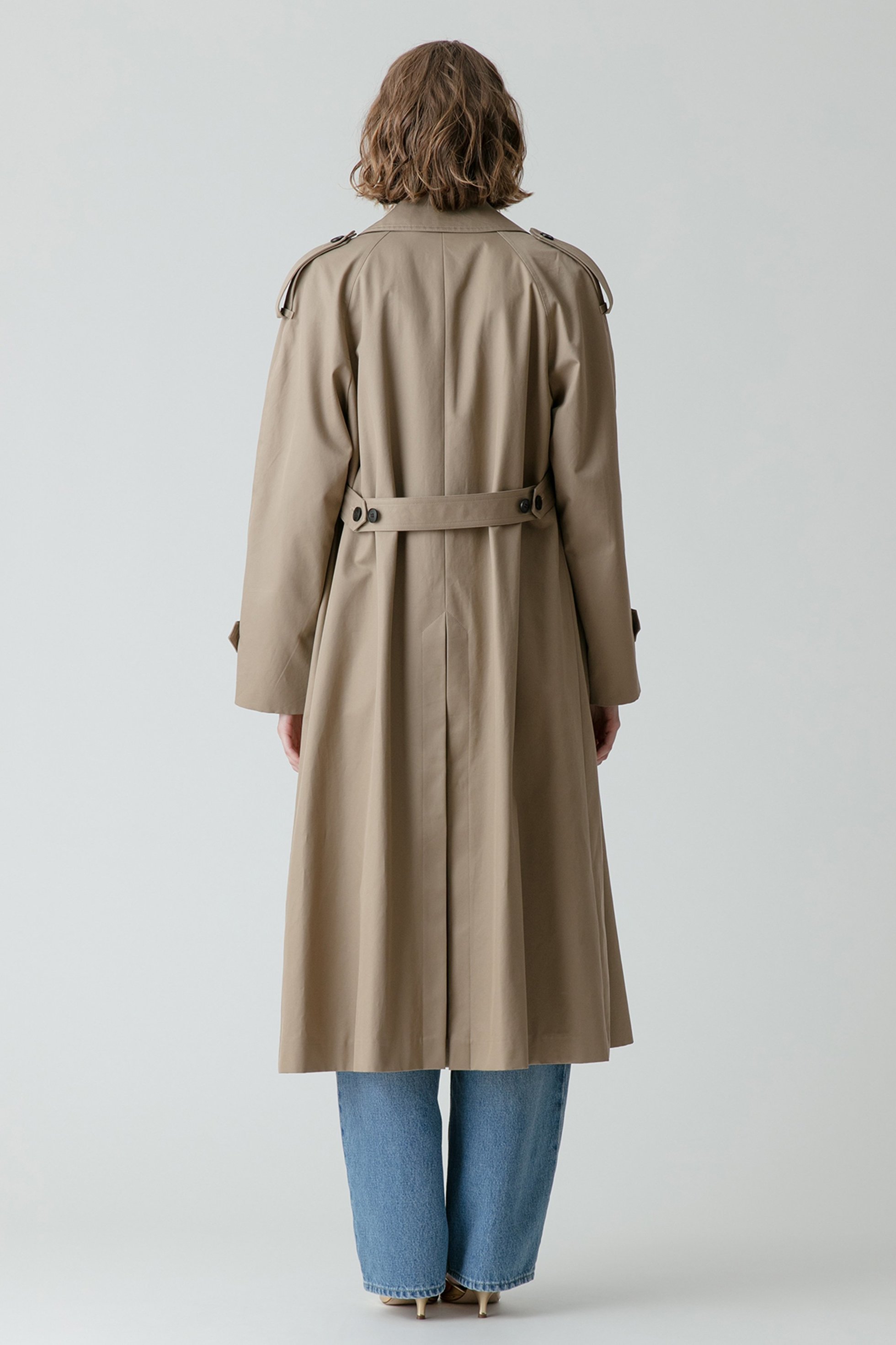 【アルアバイル/allureville】のFINXギャバトレンチコート 人気、トレンドファッション・服の通販 founy(ファニー) 　ファッション　Fashion　レディースファッション　Fashion for Women　アウター　Coat / Outerwear Collection　コート・ロングコート・ピーコート　Long Coats, Peacoats & More　トレンチコート / 春秋の定番アウター　Trench Coats　ドレス　Dress, One-Piece　バランス　Balance, Style Balance　フロント　Front, Front Design　ロング　Long, Long-Length　再入荷　Restock / Back in Stock　other-7|ID: prp329100003450053 ipo3291000000032928668