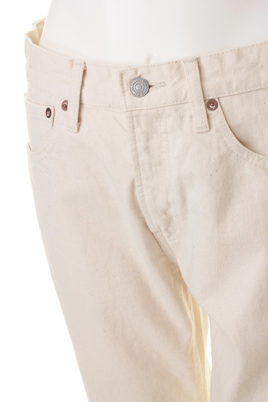 【ミズイロ インド/mizuiro ind】の4/5レングスホワイトデニム 人気、トレンドファッション・服の通販 founy(ファニー) 　ファッション　Fashion　レディースファッション　Ladies' Fashion Online　パンツ　Pants　デニムパンツ　Denim Pants　デニム　Denim　エレガント 上品　Elegant　再入荷　Restock/Back In Stock/Re Arrival　other-5|ID: prp329100003450089 ipo3291000000032648130
